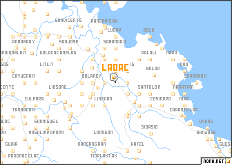 map of Laoac