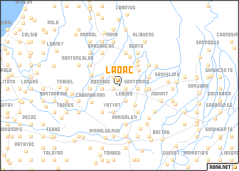 map of Laoac