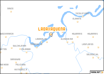 map of La Oaxaqueña