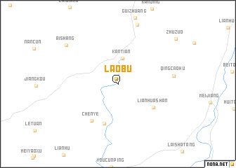 map of Laobu