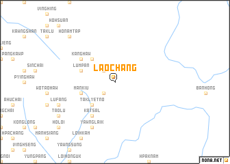 map of Laochang