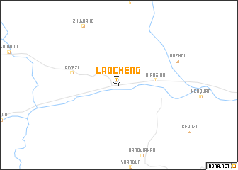 map of Laocheng