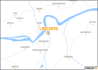 map of Laocheng