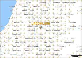 map of Lao-chi-lung