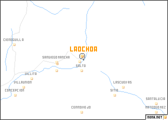 map of La Ochoa