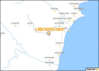 map of Lao-chung-yüeh