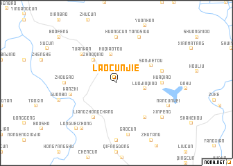 map of Laocunjie