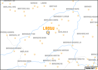 map of Lao Du