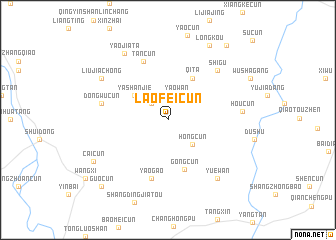 map of Laofeicun