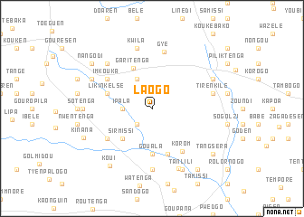 map of Laogo