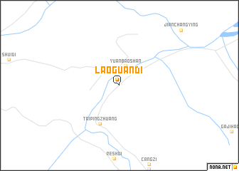 map of Laoguandi