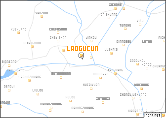 map of Laogucun