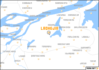 map of Laohejia