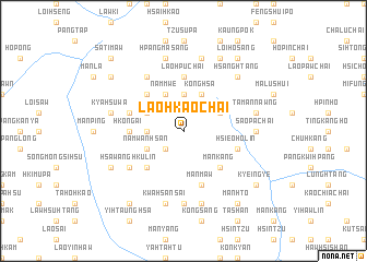 map of Lao-hkao Chai