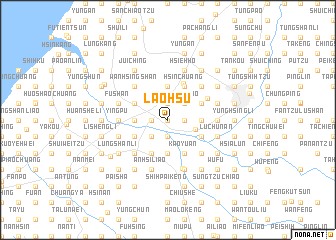 map of Lao-hsü