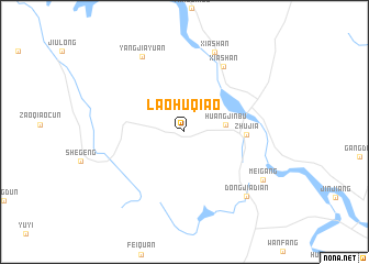 map of Laohuqiao