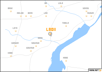 map of Lao II