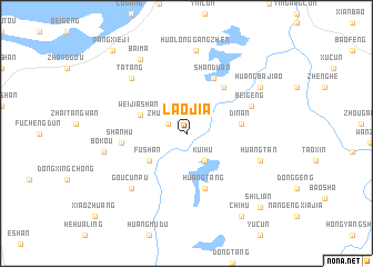 map of Laojia