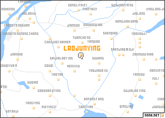 map of Laojunying
