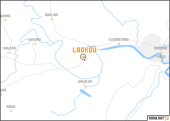 map of Laokou