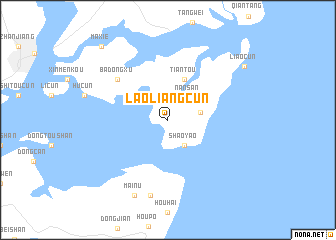 map of Laoliangcun