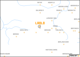 map of Laolo
