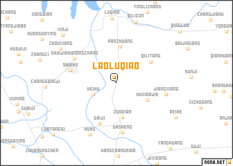 map of Laoluqiao