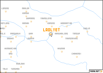 map of Lao-lyet