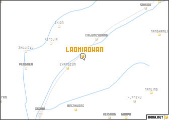 map of Laomiaowan