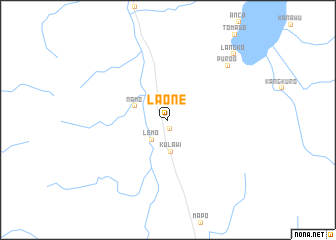 map of Laone