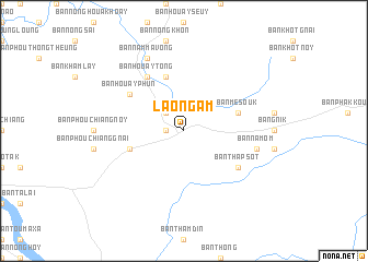 map of Laongam