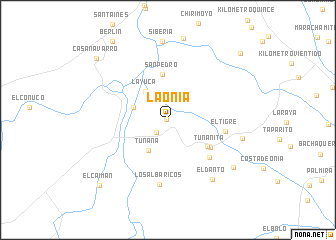 map of La Onia