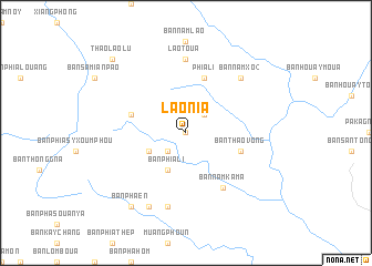 map of Lao Nia