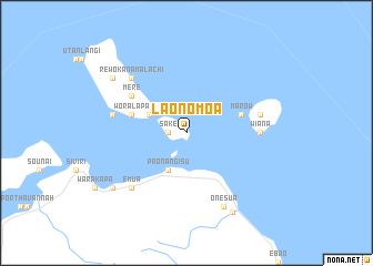 map of Laonomoa