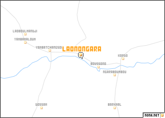 map of Lao Nongara