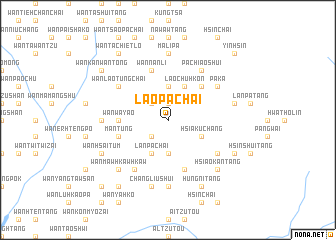 map of Lao-pa-chai