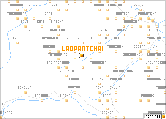 map of Lao Pan Tchai