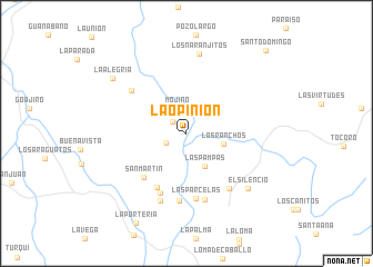 map of La Opinión