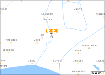 map of Laopu
