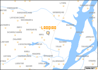 map of Laoqiao