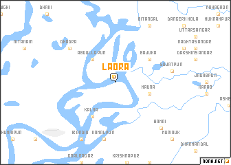 map of Lāora