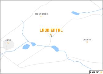 map of La Oriental