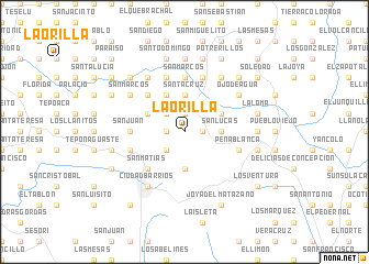 map of La Orilla