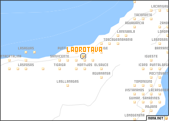 map of La Orotava