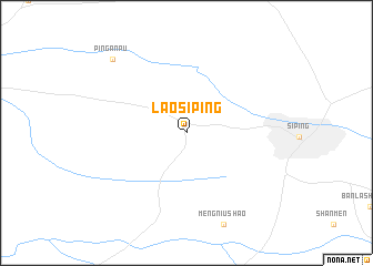 map of Laosiping