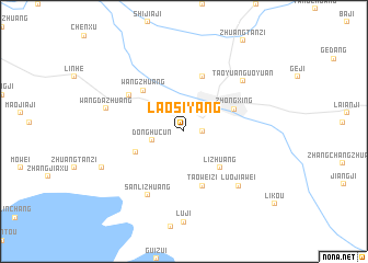 map of Laosiyang
