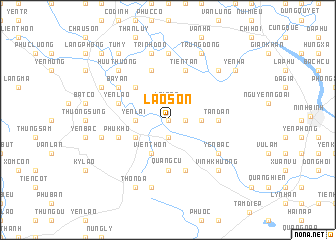 map of Lão Sơn