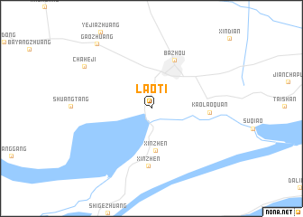 map of Laoti