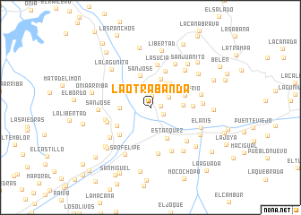 map of La Otra Banda