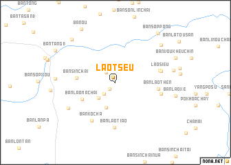 map of Lao T\